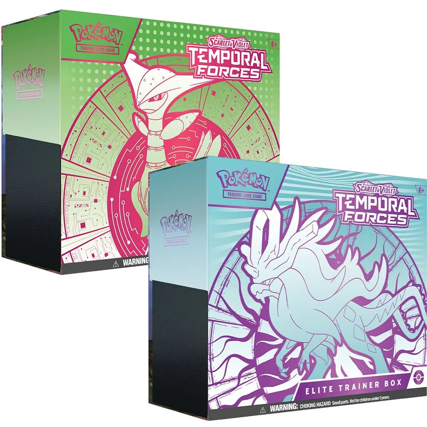Pokemon TCG: Scarlet & Violet 05 - Temporal Forces Elite Trainer Box Pokemon TCG: Scarlet & Violet 05 - Temporal Forces Elite Trainer Box