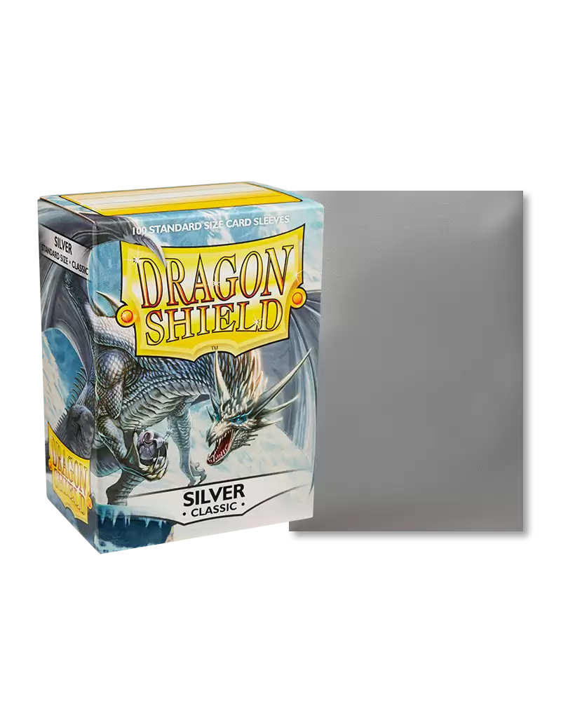 Dragon Shield Silver Classic Sleeves (100) Dragon Shield Silver Classic Sleeves (100)