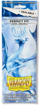 Dragon Shield Sleeves: Perfect Fit Sealable Clear (100 count)