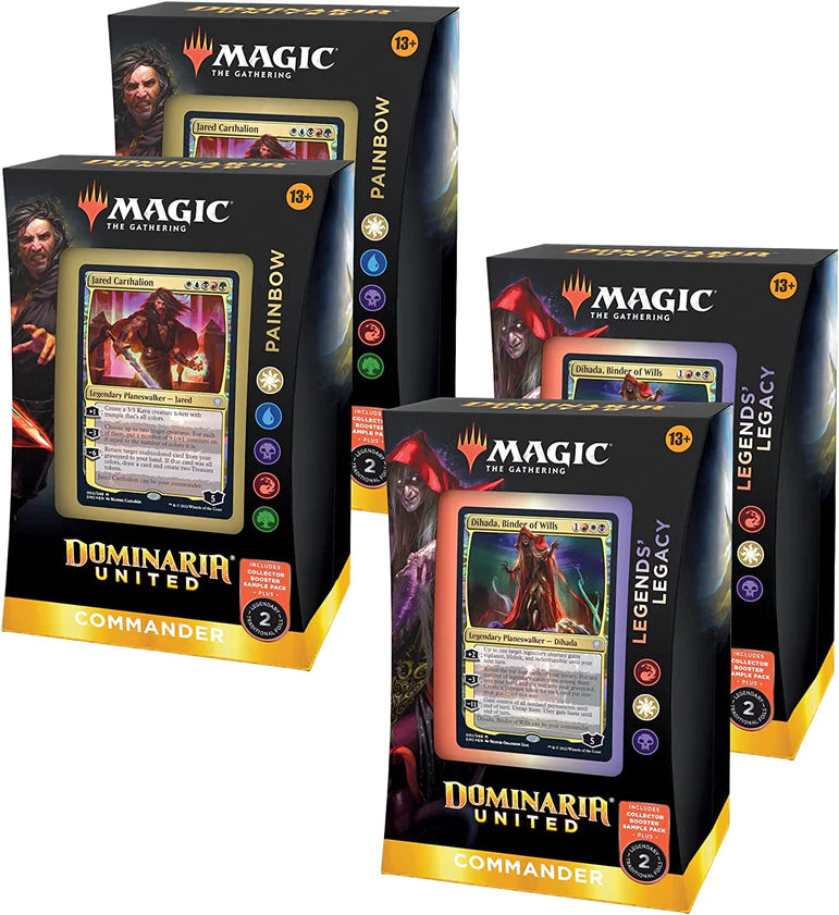 MTG: Dominaria United Commander Deck Display