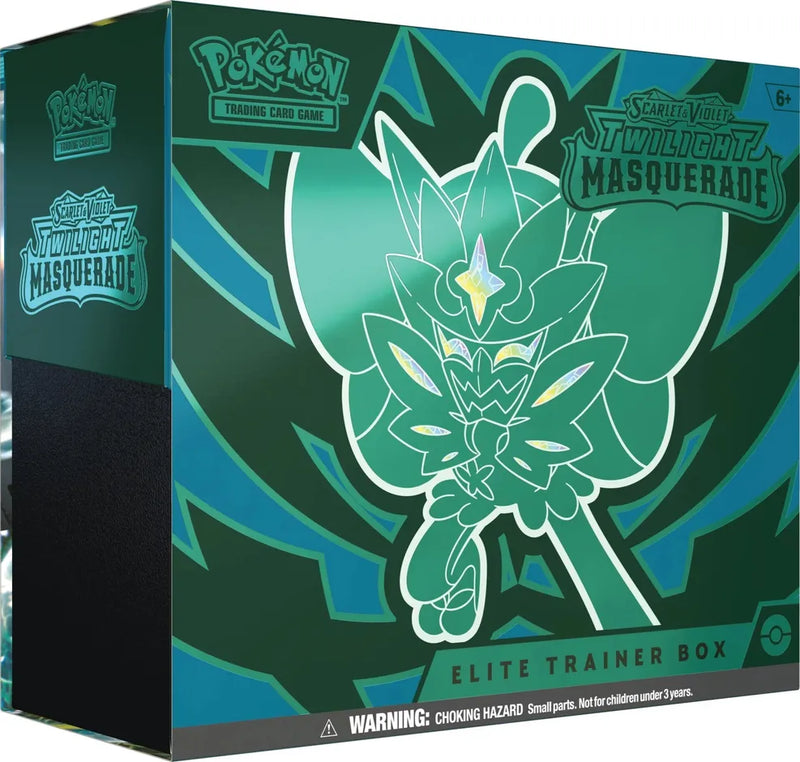 Pokemon TCG: Scarlet & Violet 06 - Twilight Masquerade Elite Trainer Box