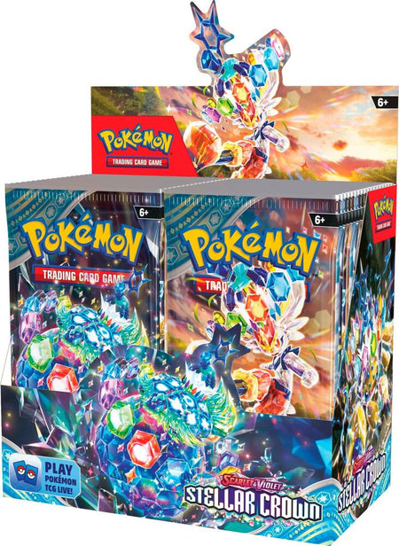 Pokemon TCG: Scarlet & Violet 07 - Stellar Crown Booster Display