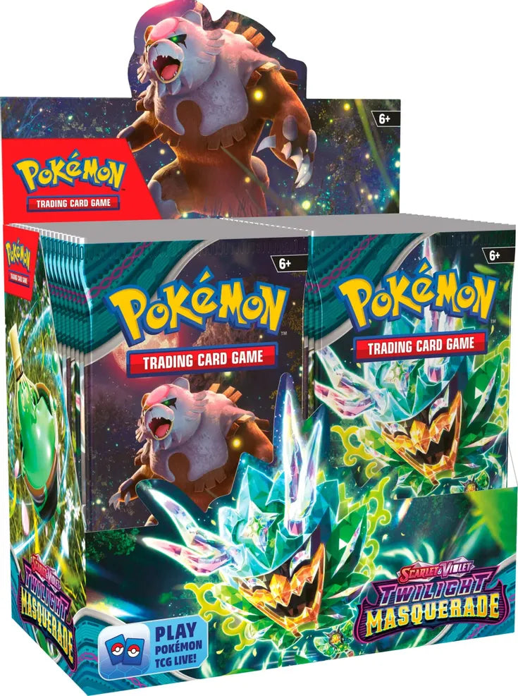 Pokemon TCG: Scarlet & Violet 06 - Twilight Masquerade Booster Display