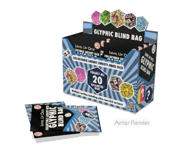Glyphic Dice: Series 3.5 D20 Blind Bag