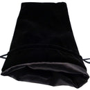 Dice Bag: 6" x 8" Black/Black