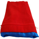 Dice Bag: 6" x 8" Red/Blue