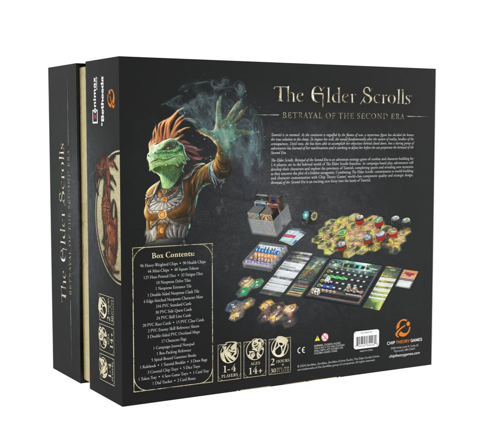 The Elder Scrolls: Betrayal of The Second Era - RPG de table avec combat et développement du personnage The Elder Scrolls: Betrayal of The Second Era - RPG de table avec combat et développement du personnage