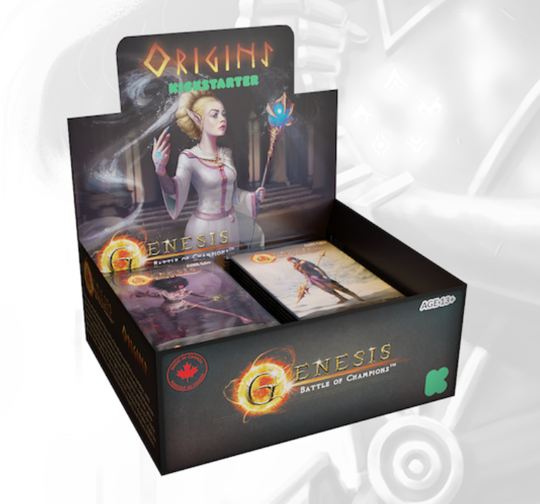 Genesis: Battle of Champions Origins Kickstarter Display Box