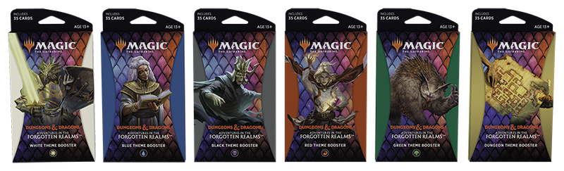 MTG: Adventures in the Forgotten Realms Theme Booster Set of 6