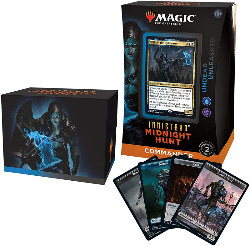 mtg commander decks midnight hunt MTG: Innistrad Midnight Hunt Commander Undead Unleashed