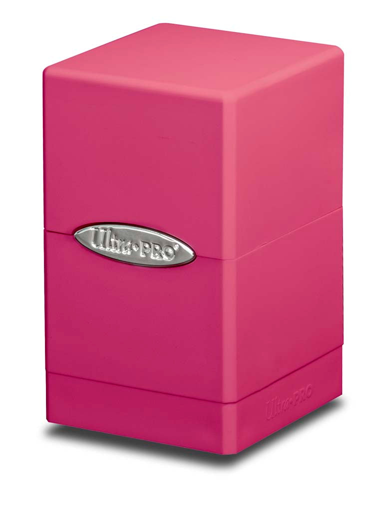 Ultra Pro: Deckbox Satin Tower Hot Pink