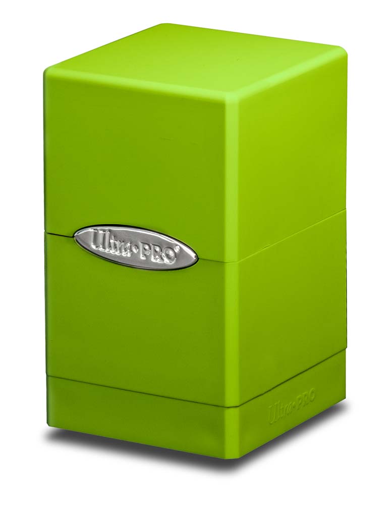 Ultra Pro: Deckbox Satin Tower Lime Green