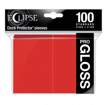 Ultra Pro: Deck Protectors Pro-Gloss Eclipse Apple Red (100 count)