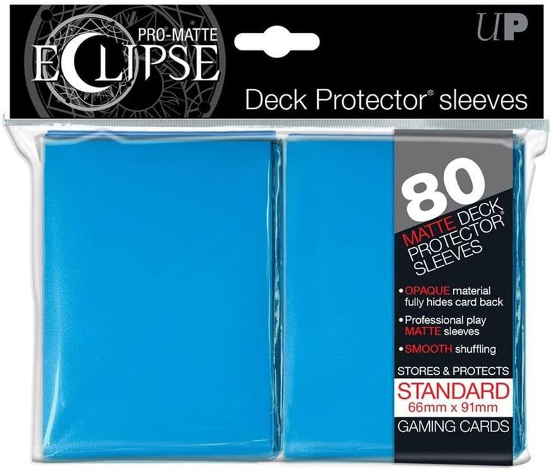 Ultra Pro: Deck Protectors Pro-Matte Eclipse Sky Blue (80 count)