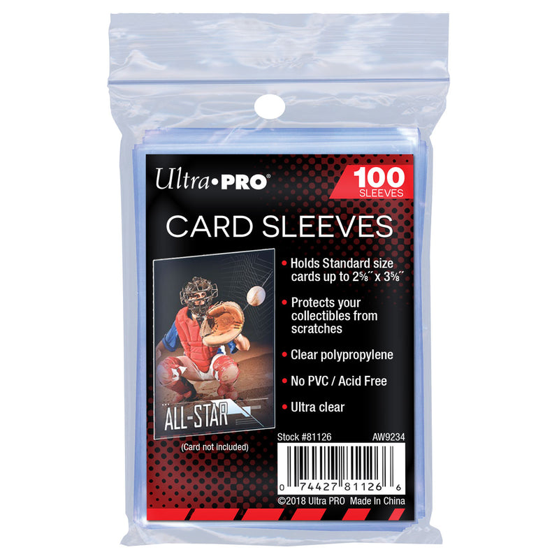 Ultra Pro: Clear Trading Card Soft/Penny Sleeves (100 count)